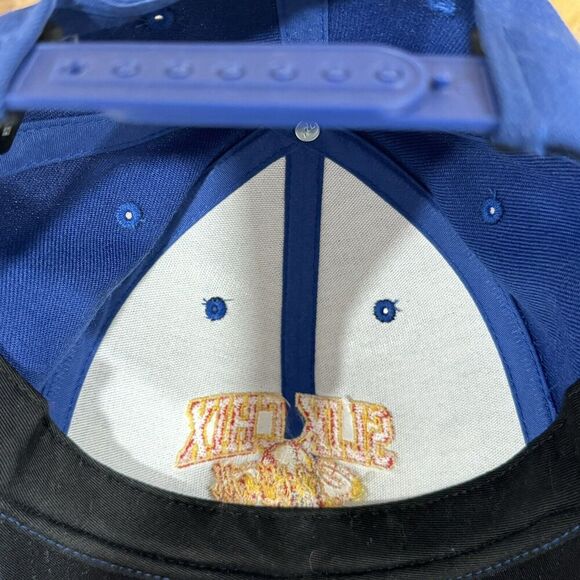 Slik Chix Womens Blue Baseball Hat OSFA Adjustable Wool Blend Girl Boss Feminist - Picture 10 of 12